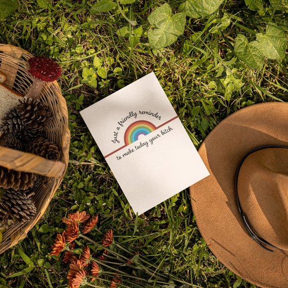 Profane Printables Other - ☘️5 for $40☘️ 4 Pack of Friendly Reminder Greeting Cards Supportive & Snarky